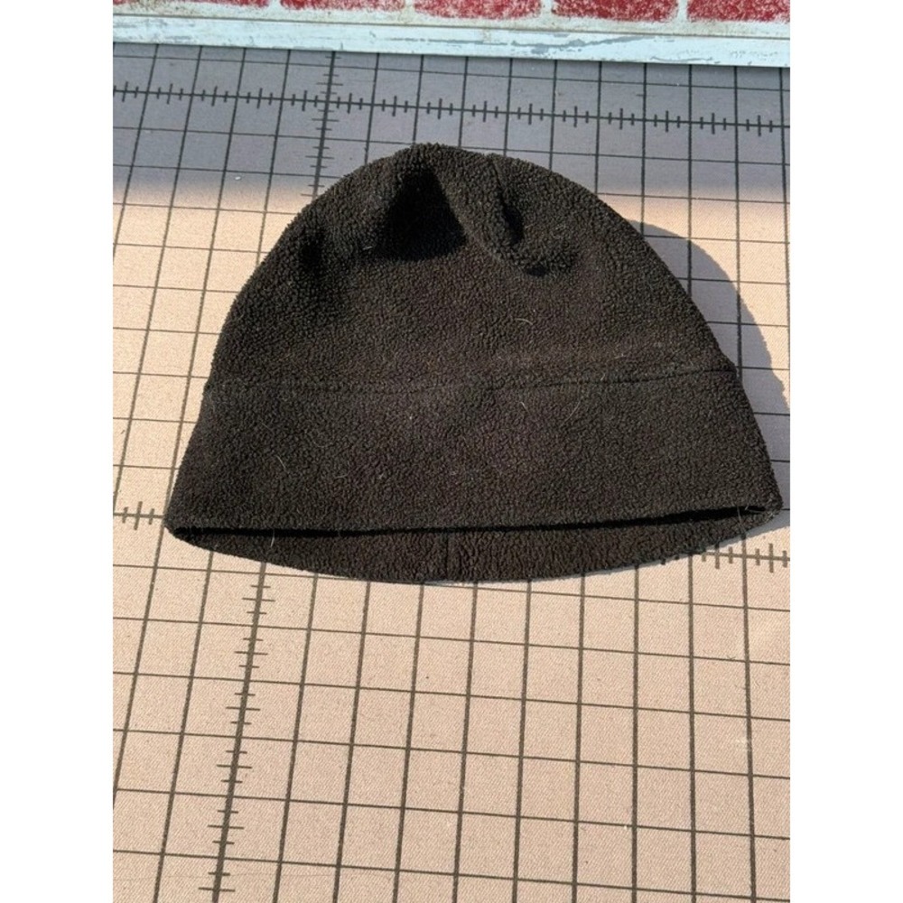 Polartec Black Fleece Beanie Warm Cold Weather Skull Cap
